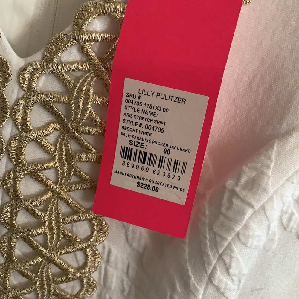 Host Pick NWT Lilly Pulitzer Arie Stretch Shift Dress - Picture 9 of 9